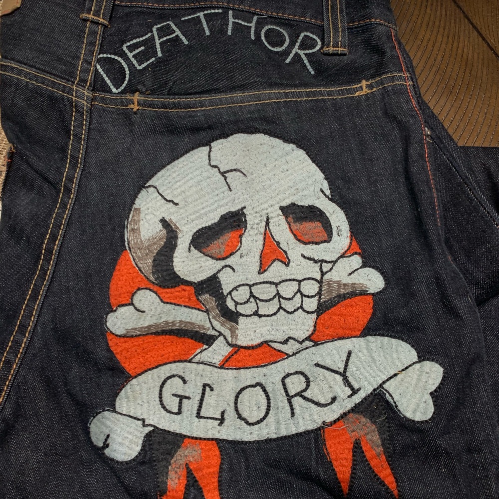 Ed Hardy Death or Glory Jeans